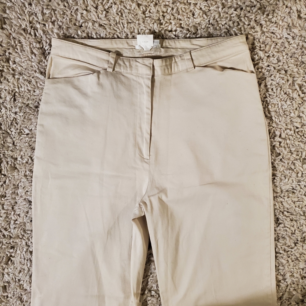 VINTAGE | Comme High waisted beige cream dress pants (Size 10) - Picture 2 of 8